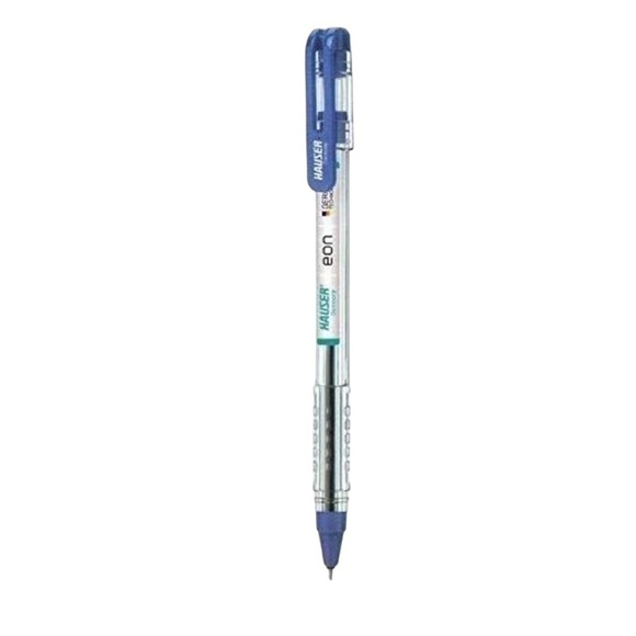 NEW 25 pcs. Hauser EON German Ball Pen BLUE 1.0mm Refillable Comfort Grip - Picture 4 of 10